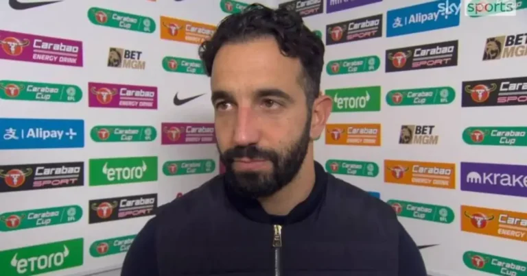 Аморим: „Ако ја менувам формацијата поради медиумите, тоа ќе биде крај за мене“