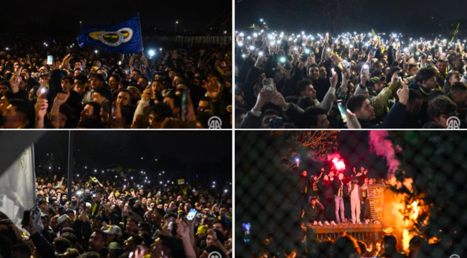 Нереални сцени од дочекот на Канте во Истанбул (Видео)