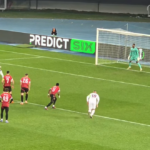 Самсунспор промаши пенал, Шкендија одлично се бранеше во првото полувреме (Видео)