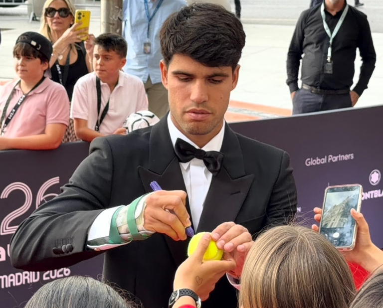 Алкарас беше прогласен за најдобар спортист во светот, а потоа следуваше шок